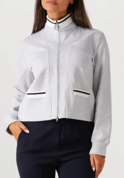 lichtgrijze marc cain sports blazer zs 31.02 j17