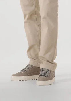 lichtgrijze mason garments lage sneakers tia originale nuovo