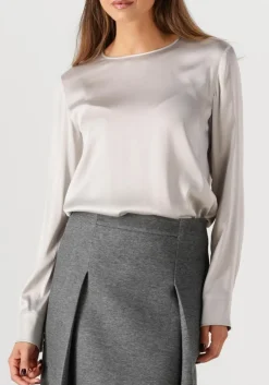 lichtgrijze max mara blouses lodi