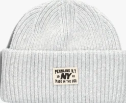 lichtgrijze penn & ink muts beanie w25b354