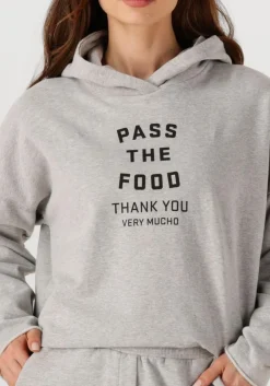 lichtgrijze penn & ink sweater sweater w25f1707