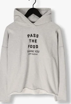 lichtgrijze penn & ink sweater sweater w25f1707