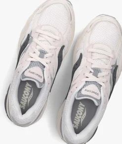 lichtgrijze saucony lage sneakers progrid omni 9