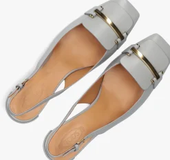 lichtgrijze tod's pumps barretta attacchi