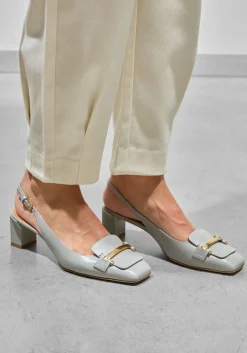 lichtgrijze tod's pumps barretta attacchi