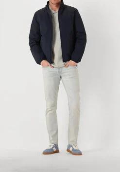 lichtgrijze woolrich polo classic american polo