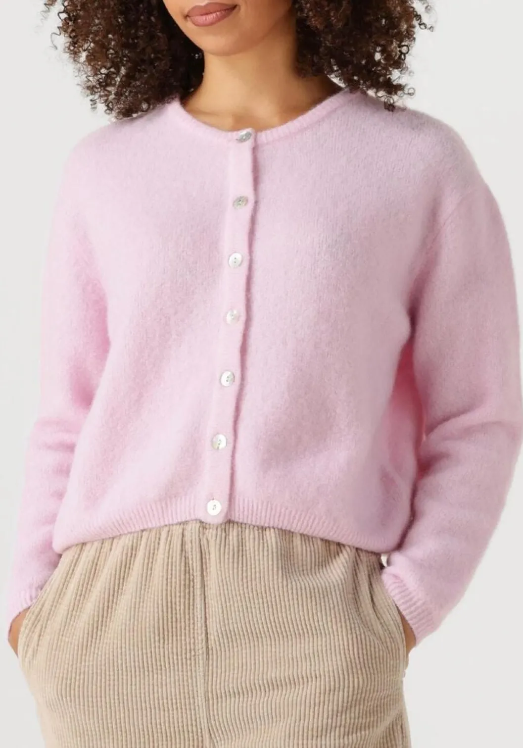 lichtroze american vintage vest vitow cardigan