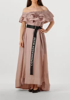 lichtroze copenhagen muse maxi jurk molly dress