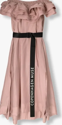 lichtroze copenhagen muse maxi jurk molly dress