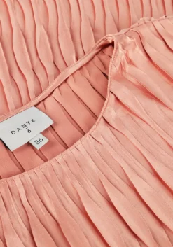 lichtroze dante6 blouses lelia plisse top