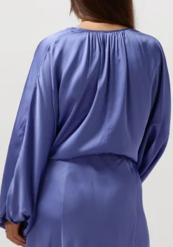 lila resort finest blouses satin balloon blouse