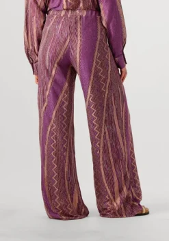metallic amaya amsterdam wijde broek jo