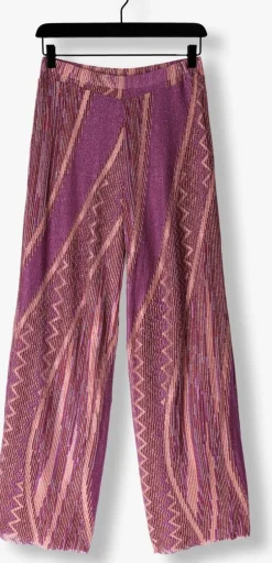 metallic amaya amsterdam wijde broek jo