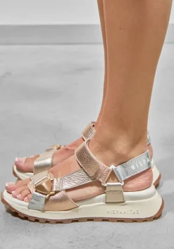 metallic hispanitas platte sandalen chv253896