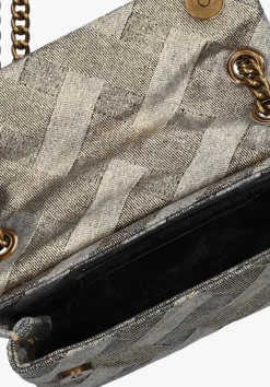 metallic kurt geiger london schoudertas mini kensington soft bag