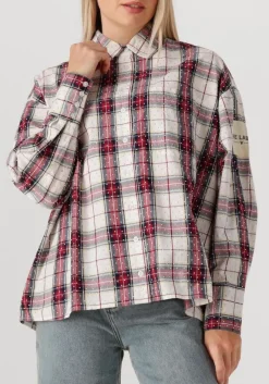 multi alix the label blouses studded oversized blouse