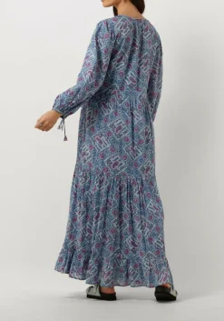 multi antik batik maxi jurk zena long dress