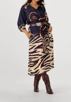 multi caroline biss midi jurk 4133