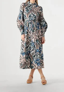 multi dea kudibal midi jurk rosetta