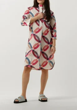 multi dea kudibal mini jurk kamille