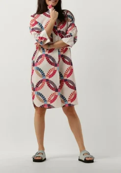 multi dea kudibal mini jurk kamille