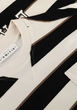 multi haute l'amitié top veronica stripe tee sweat