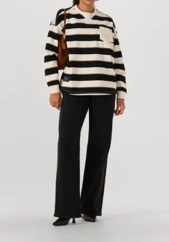 multi haute l'amitié top veronica stripe tee sweat