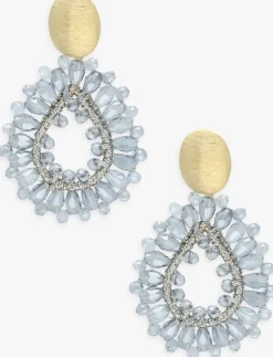 multi lott. gioielli oorbellen drop crystal small