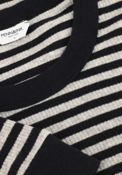 multi penn & ink top longsleeve w25f1745-stm