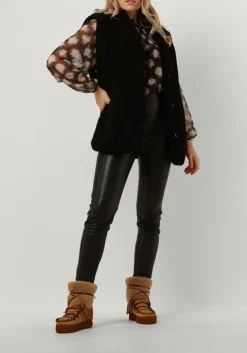 multi summum blouses jersey smocked top blurred star print