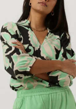 multi summum blouses top floral print