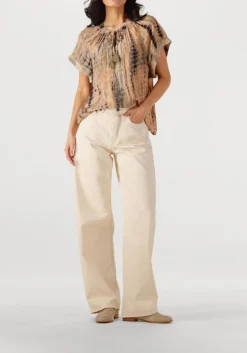 multi summum t-shirt top tie die print