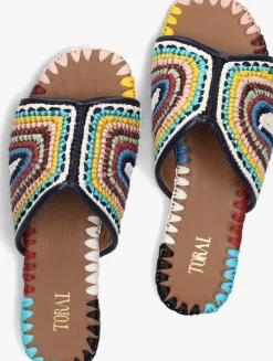 multi toral slippers betty