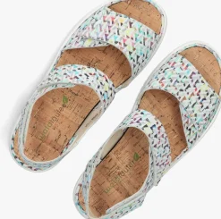 multi waldlaufer sandalen met hak 955001