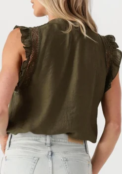 olijf co'couture top caryncc frill top