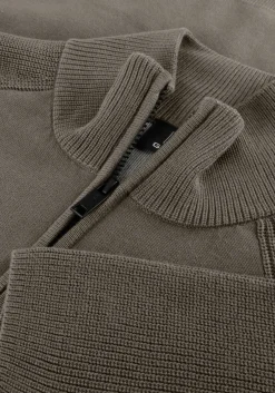 olijf genti trui turtle zip