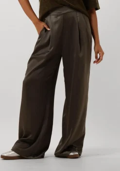 olijf knit-ted wijde broek deyne