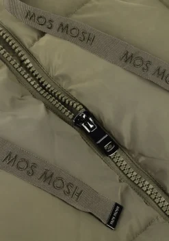 olijf mos mosh gewatteerde jas nova square down coat