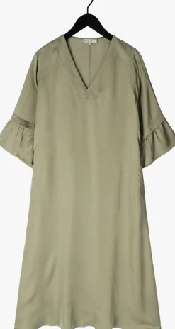 olijf nema maxi jurk n141