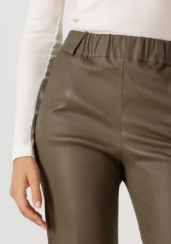 olijf studio ar pantalon ailis stretch plonge