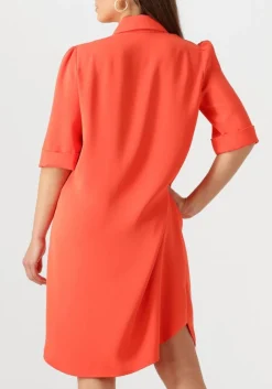 oranje caroline biss mini jurk 1120