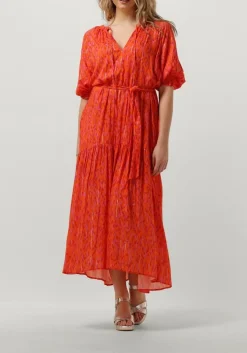 oranje janice maxi jurk julian