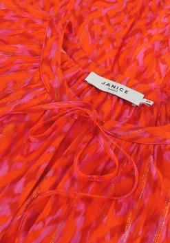 oranje janice maxi jurk julian