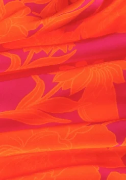 oranje janice maxi jurk noah