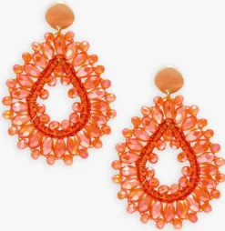 oranje lott. gioielli sieraad si drop crystal small