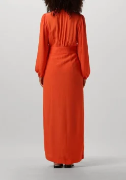 oranje second female maxi jurk emuanuelle slim dress