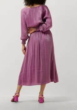 paarse aaiko midi jurk remy co 319