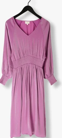 paarse aaiko midi jurk remy co 319