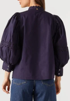 paarse antik batik blouses romie blouse