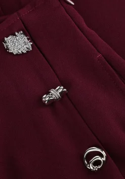 paarse caroline biss wijde broek 4573